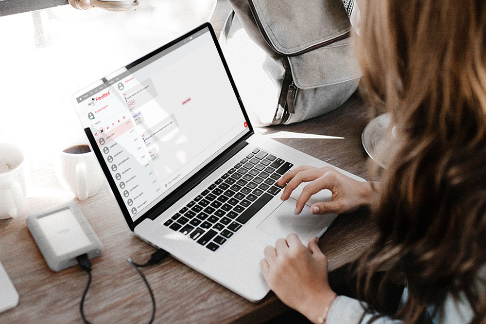 live chat in floatbot